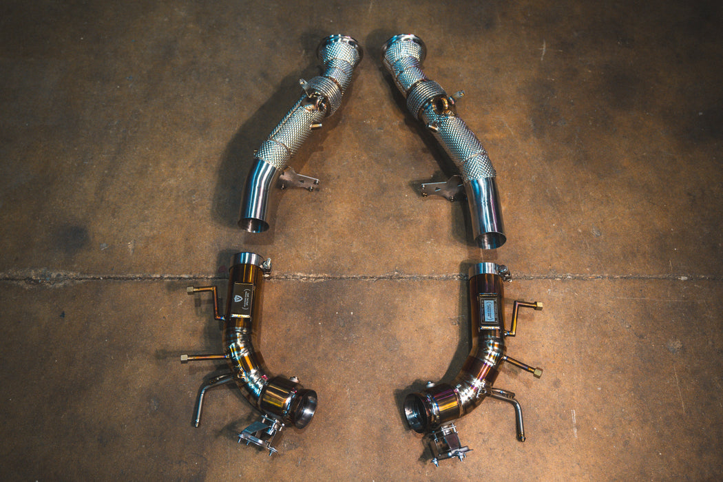 Système d'échappement sport pour Ferrari 296 GTB/GTS - Échappements Valvetronic
