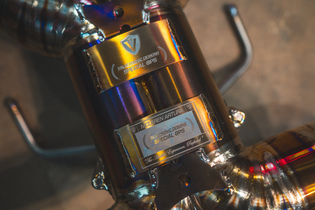 Mclaren Artura F1 Exhaust Package- Valvetronic Exhaust