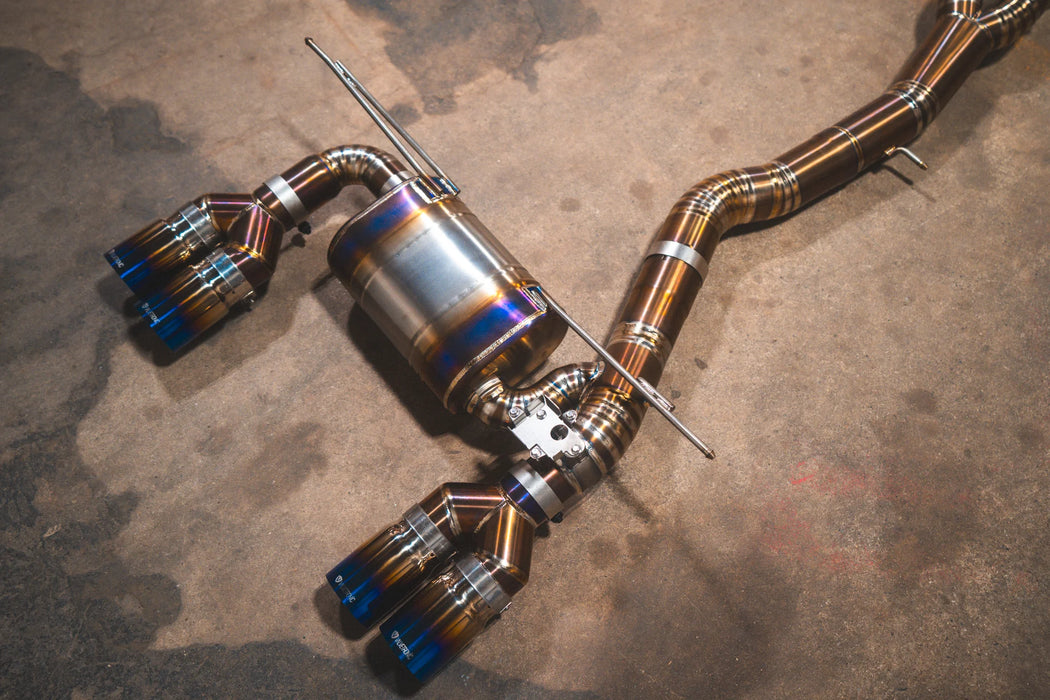 Système d'échappement sport à soupapes de longueur égale pour BMW F8x M3 / M4 - Échappements Valvetronic