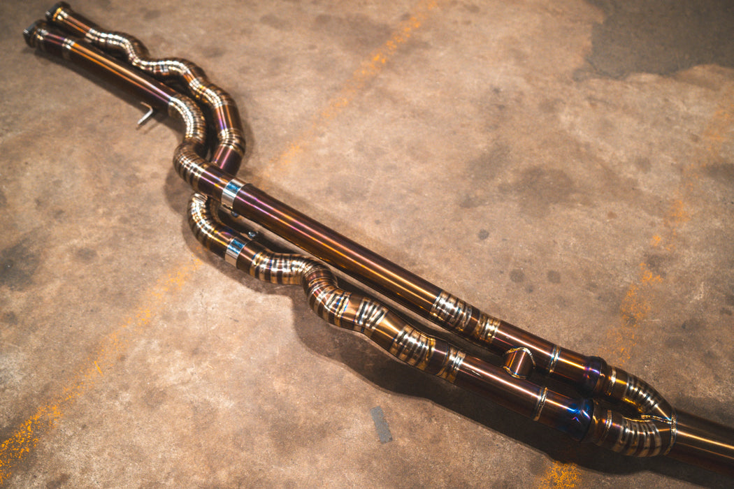 Système d'échappement sport à soupapes de longueur égale pour BMW F8x M3 / M4 - Échappements Valvetronic