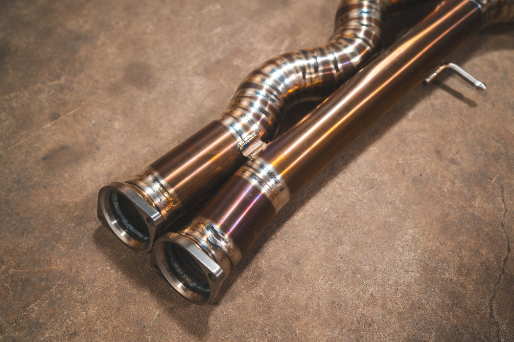 Système d'échappement sport à soupapes de longueur égale pour BMW F8x M3 / M4 - Échappements Valvetronic