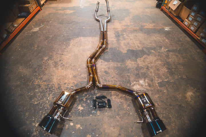 Système d'échappement sport à soupapes Valvetronic pour Audi RS6/RS7 C8