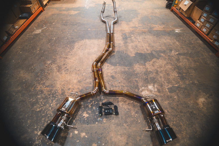 Système d'échappement sport à soupapes Valvetronic pour Audi RS6/RS7 C8