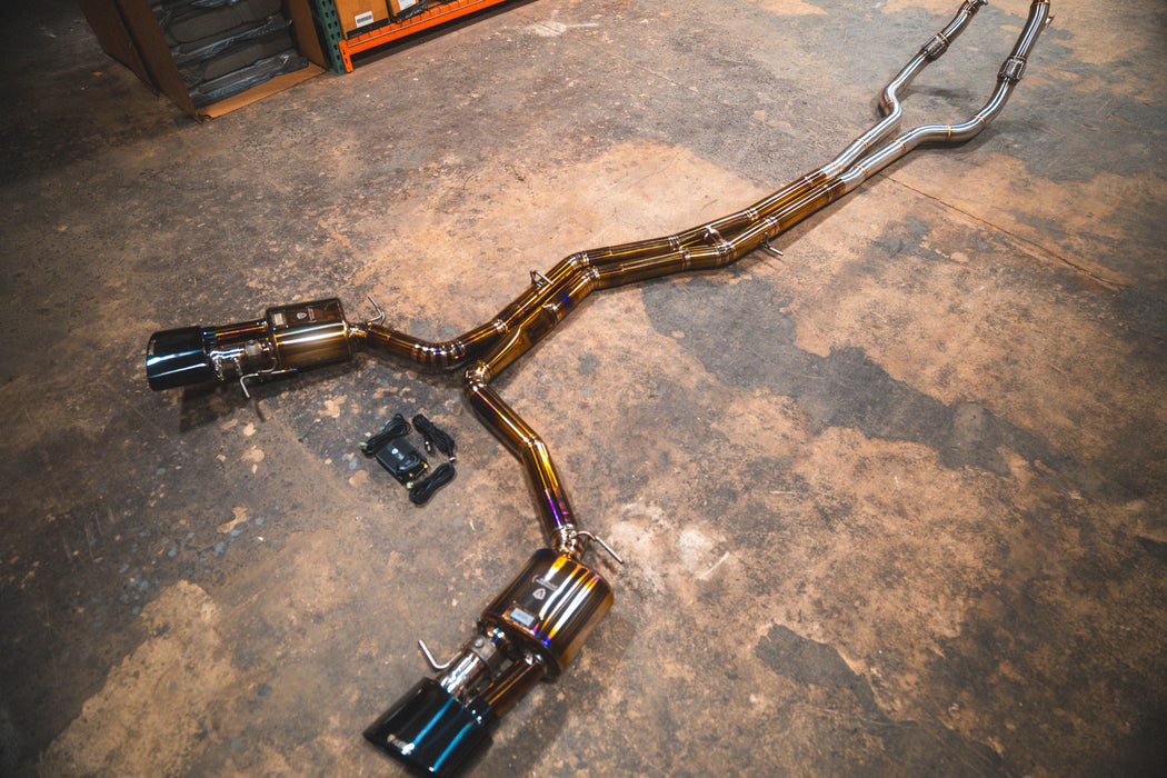 Système d'échappement sport à soupapes Valvetronic pour Audi RS6/RS7 C8
