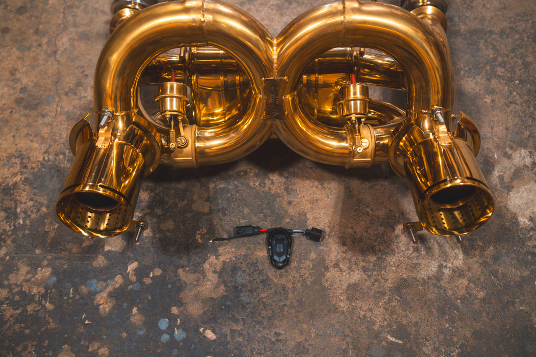 Lamborghini Aventador SVJ/Ultimae Valved Sport Exhaust System - Valvetronic Exhaust