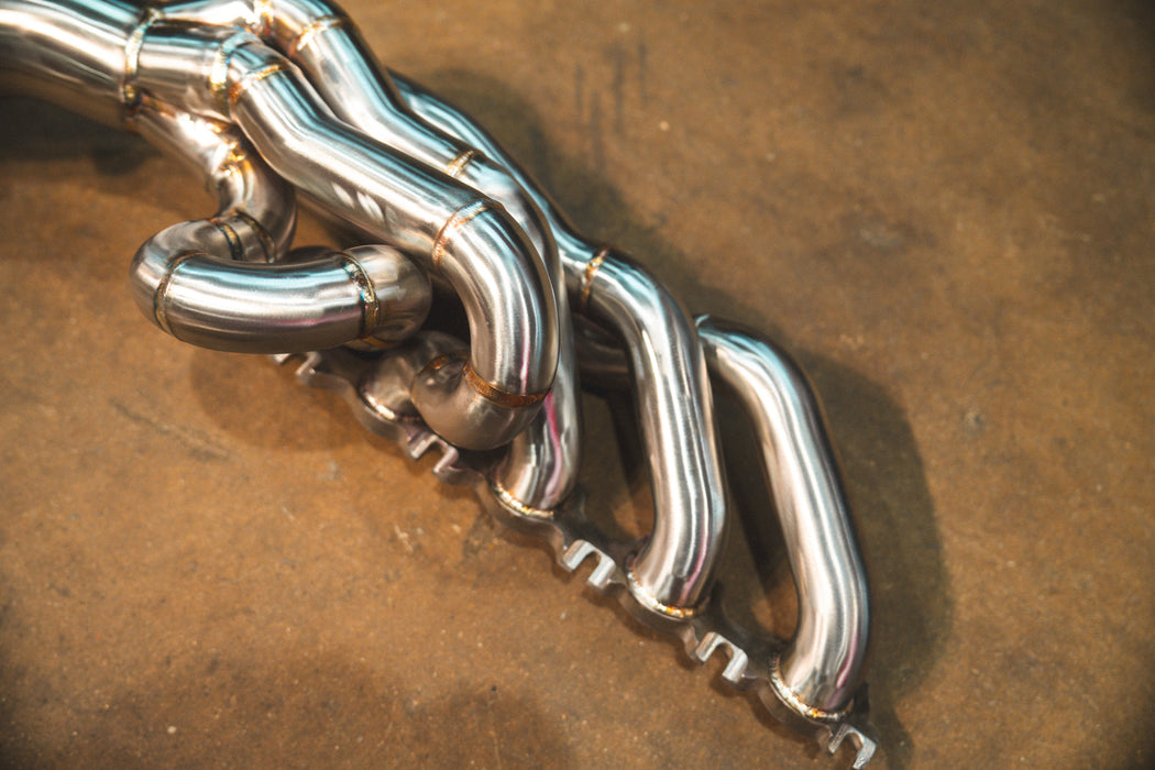 Audi R8 V10 / Lamborghini Gallardo LP / Lamborghini Huracan Free Flow Headers - Valvetronic Exhaust