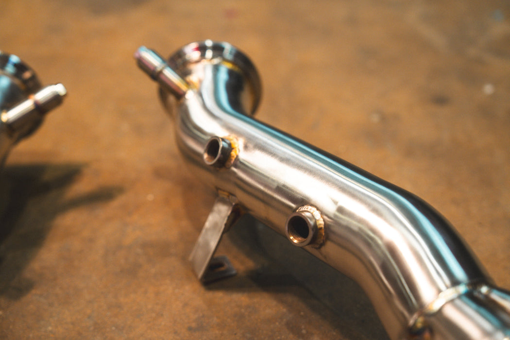Audi R8 V10 / Lamborghini Gallardo LP / Lamborghini Huracan Free Flow Headers - Valvetronic Exhaust