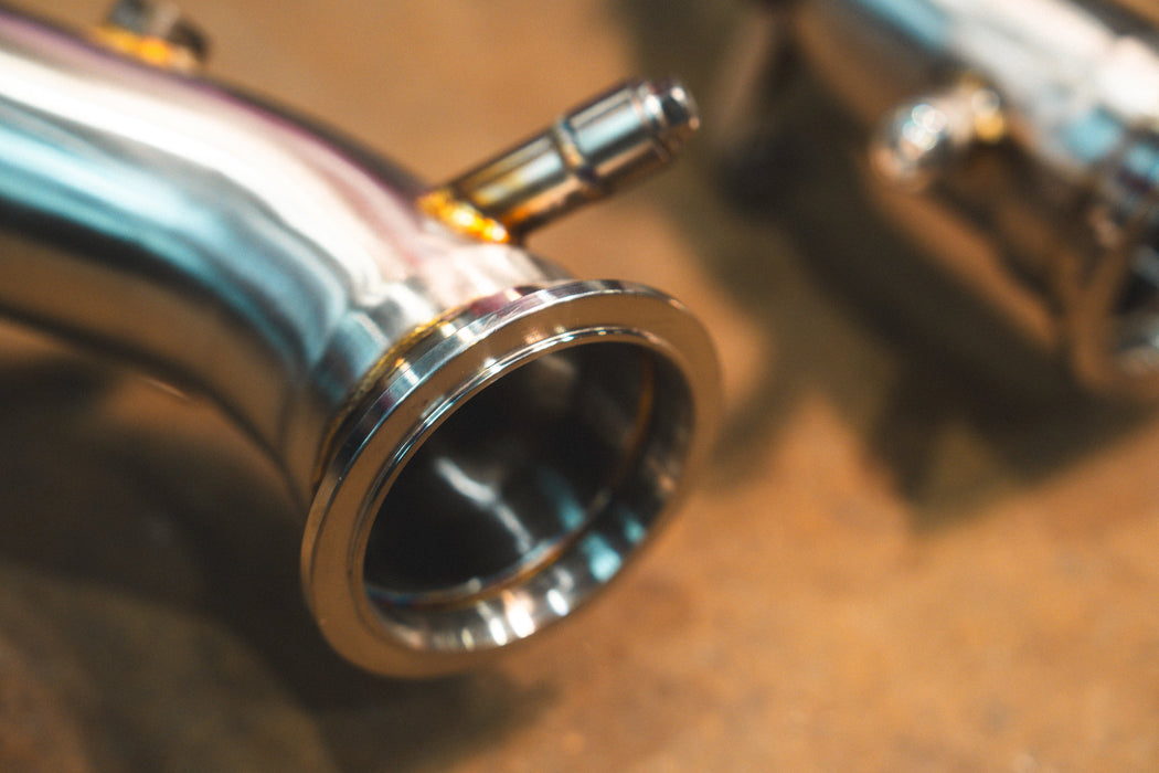 Audi R8 V10 / Lamborghini Gallardo LP / Lamborghini Huracan Free Flow Headers - Valvetronic Exhaust