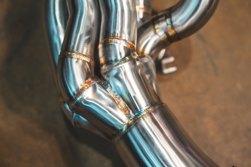 Audi R8 V10 / Lamborghini Gallardo LP / Lamborghini Huracan Free Flow Headers - Valvetronic Exhaust