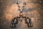 Système d'échappement à soupapes pour Ferrari 599 RACE F1 - Échappements Valvetronic