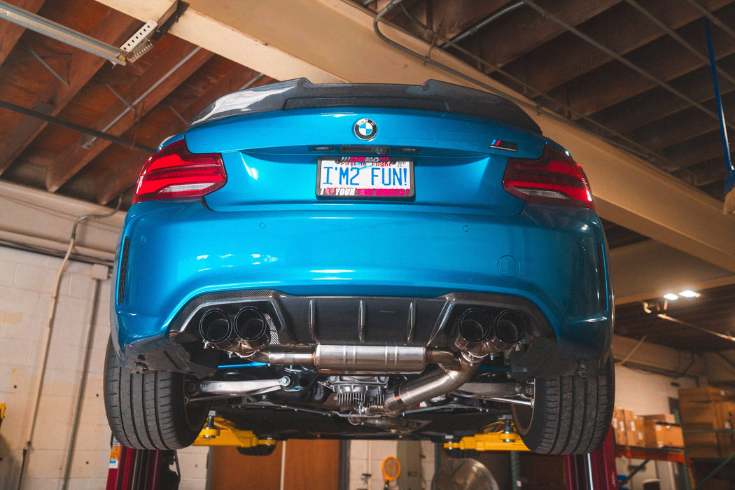 BMW F87 M2 Competition Equal Length Valved Sport Exhaust System - Valvetronic Exhausts