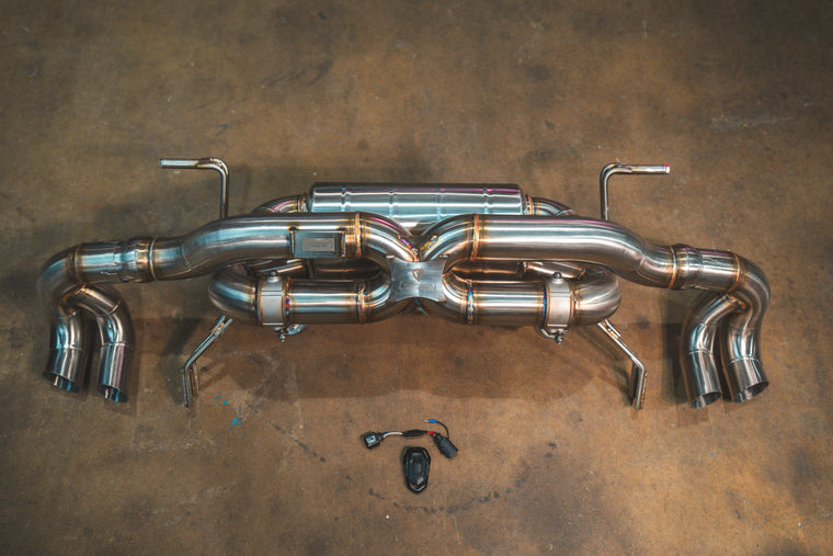 Système d'échappement sport à soupapes pour Lamborghini Gallardo LP - Échappements Valvetronic