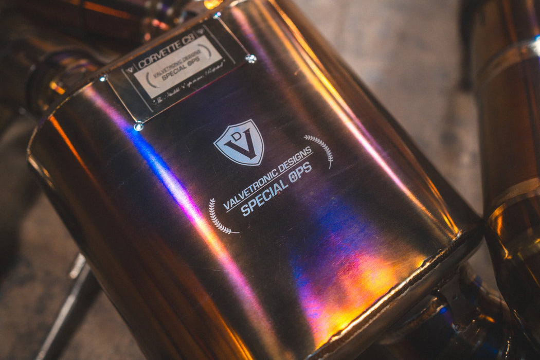 Valvetronic - Chevrolet Corvette C8 Valved Sport Exhaust System