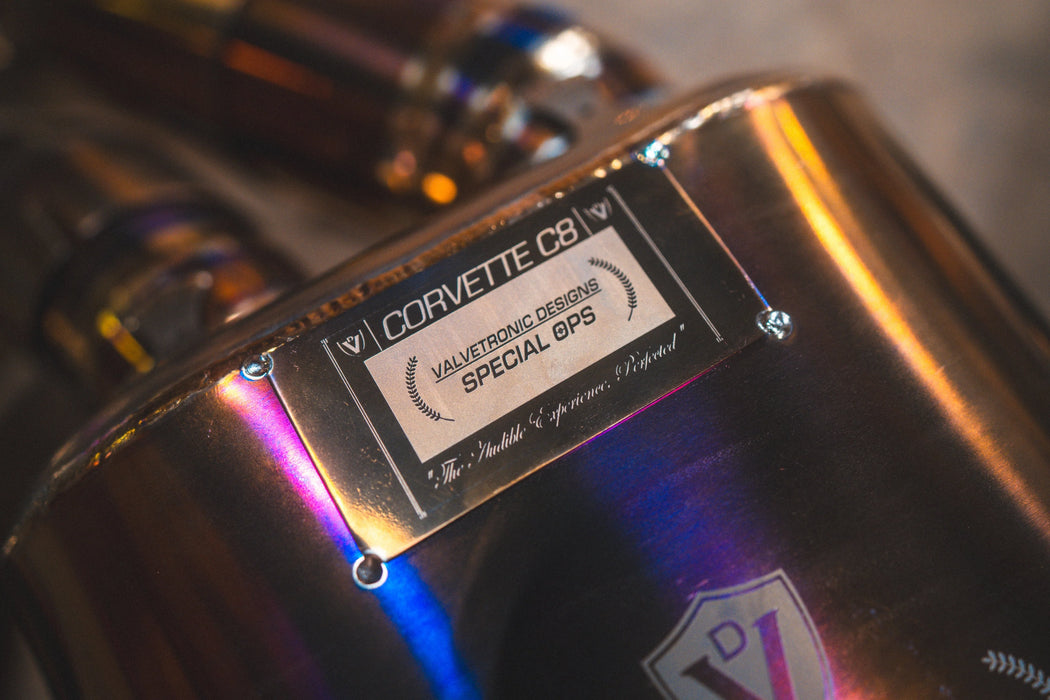 Valvetronic - Chevrolet Corvette C8 Valved Sport Exhaust System