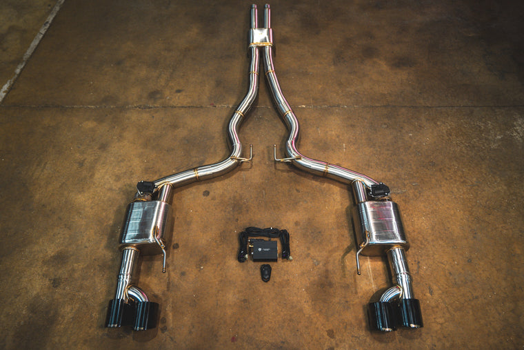 Ford Mustang GT S650 Valved Sport Exhaust System - Valvetronic Exhaust