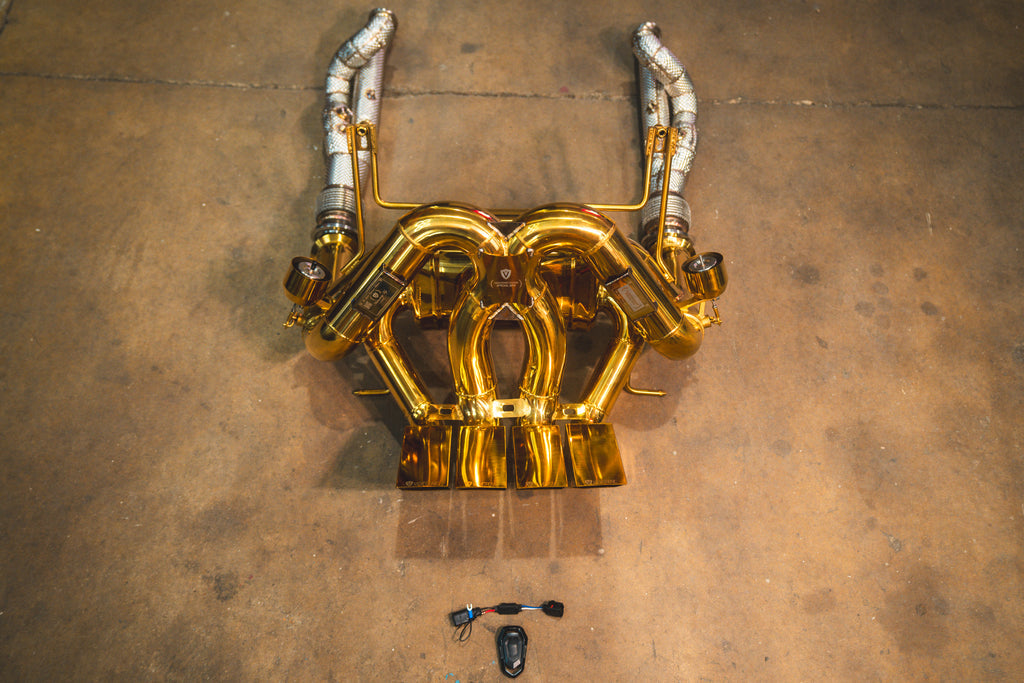 Lamborghini Aventador LP700 / S / SV Valved Sport Exhaust System - Valvetronic Exhaust