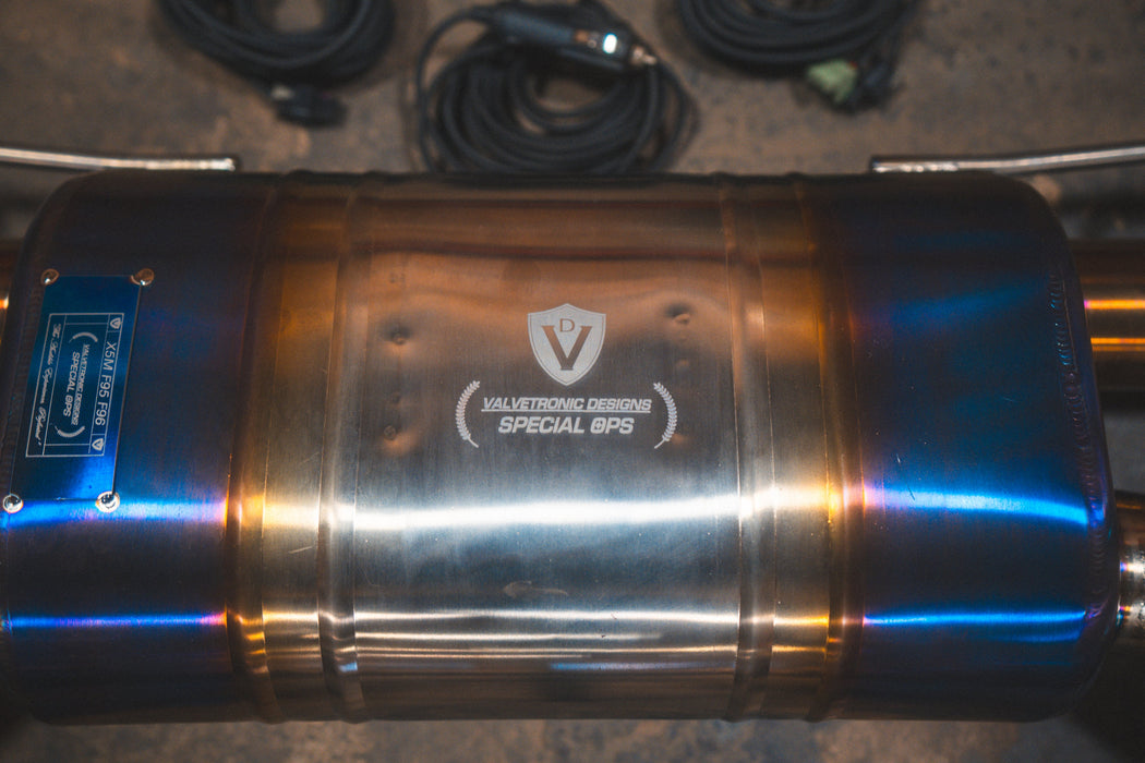 BMW X5M / X6M F95 / F96 VALVED SPORT EXHAUST SYSTEM - Valvetronic Exhaust
