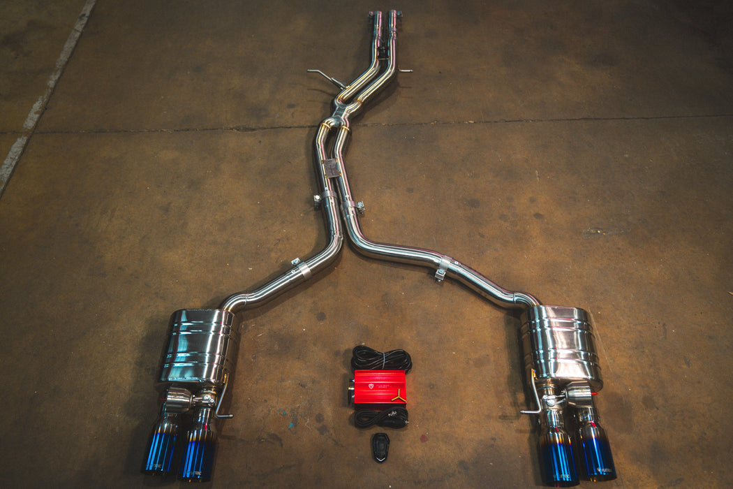 Système d'échappement sport à soupapes Valvetronic pour Audi B8 / B8.5 S4 / S5
