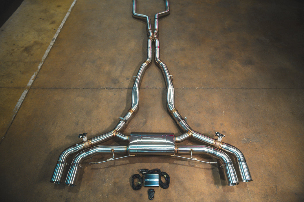 BMW X5M / X6M F95 / F96 VALVED SPORT EXHAUST SYSTEM - Valvetronic Exhaust