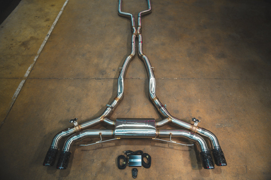 BMW X5M / X6M F95 / F96 VALVED SPORT EXHAUST SYSTEM - Valvetronic Exhaust
