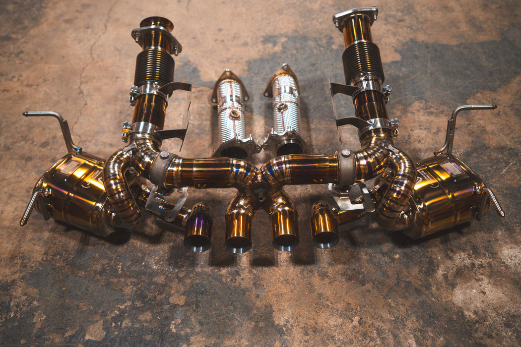 Système d'échappement sport à soupapes Valvetronic pour Chevrolet Corvette C8 Z06