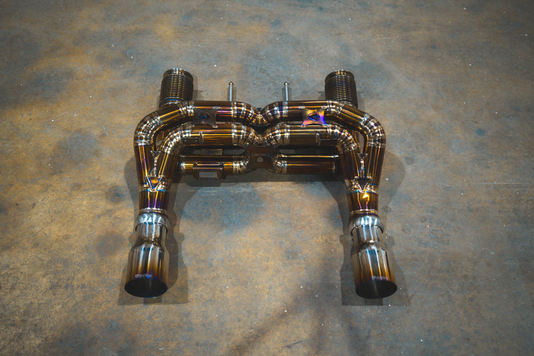 Mclaren 720S Valved Sport Exhaust System - Valvetronic Exhaust