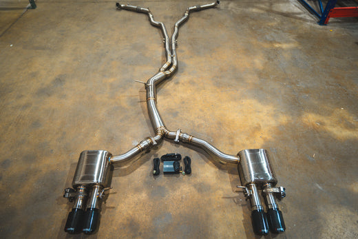 Audi B9 S4 / S5 Valved Sport Exhaust System - Valvetronic Exhausts