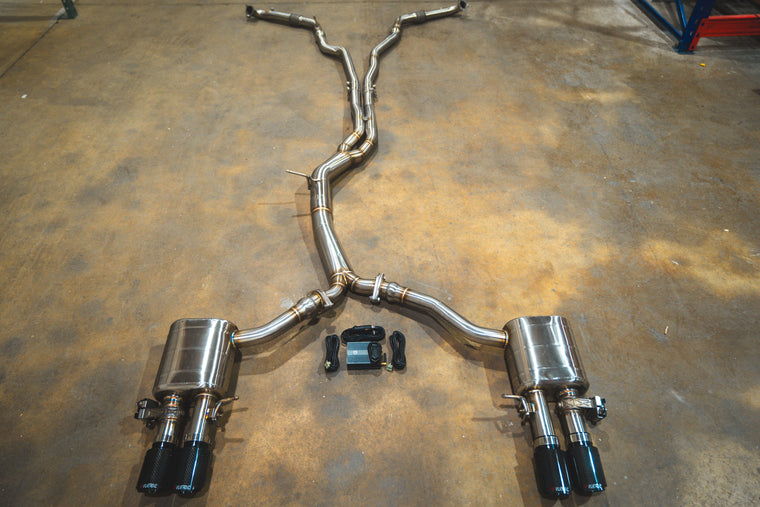 Système d'échappement sport à soupapes pour Audi B9 S4/S5 - Échappements Valvetronic