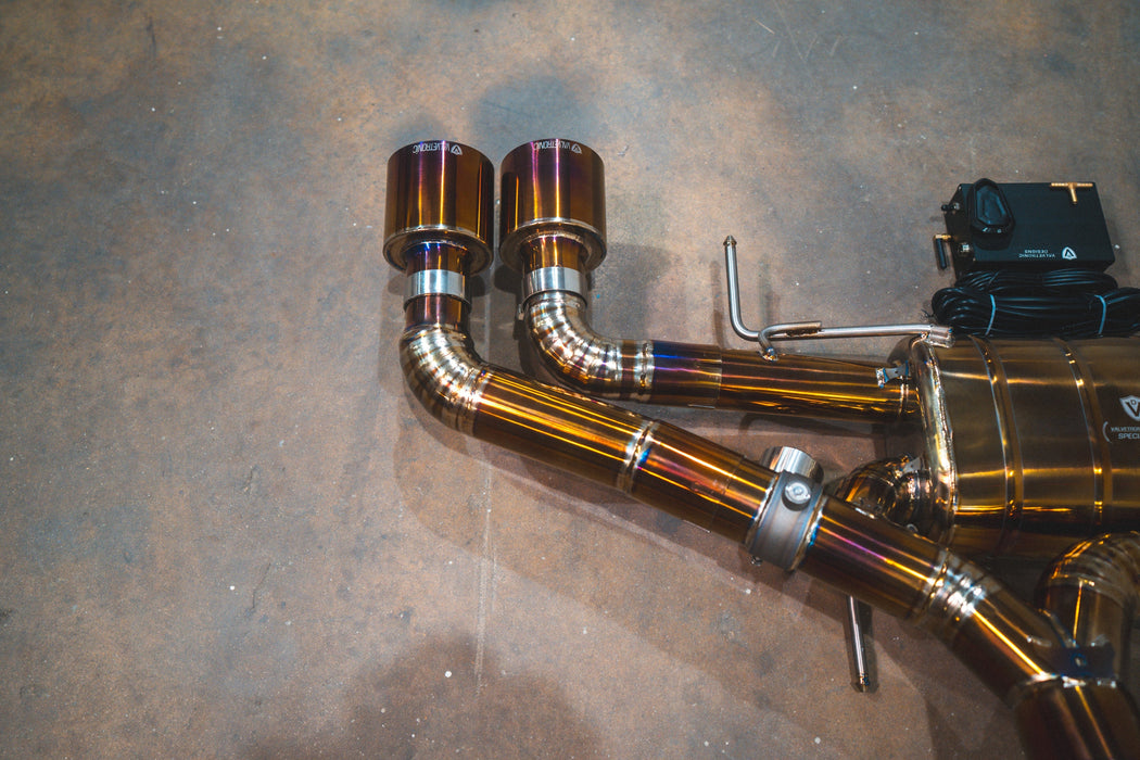 Nissan GTR R35 Valved Sport Exhaust System - Valvetronic Exhaust
