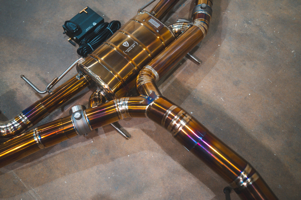 Nissan GTR R35 Valved Sport Exhaust System - Valvetronic Exhaust