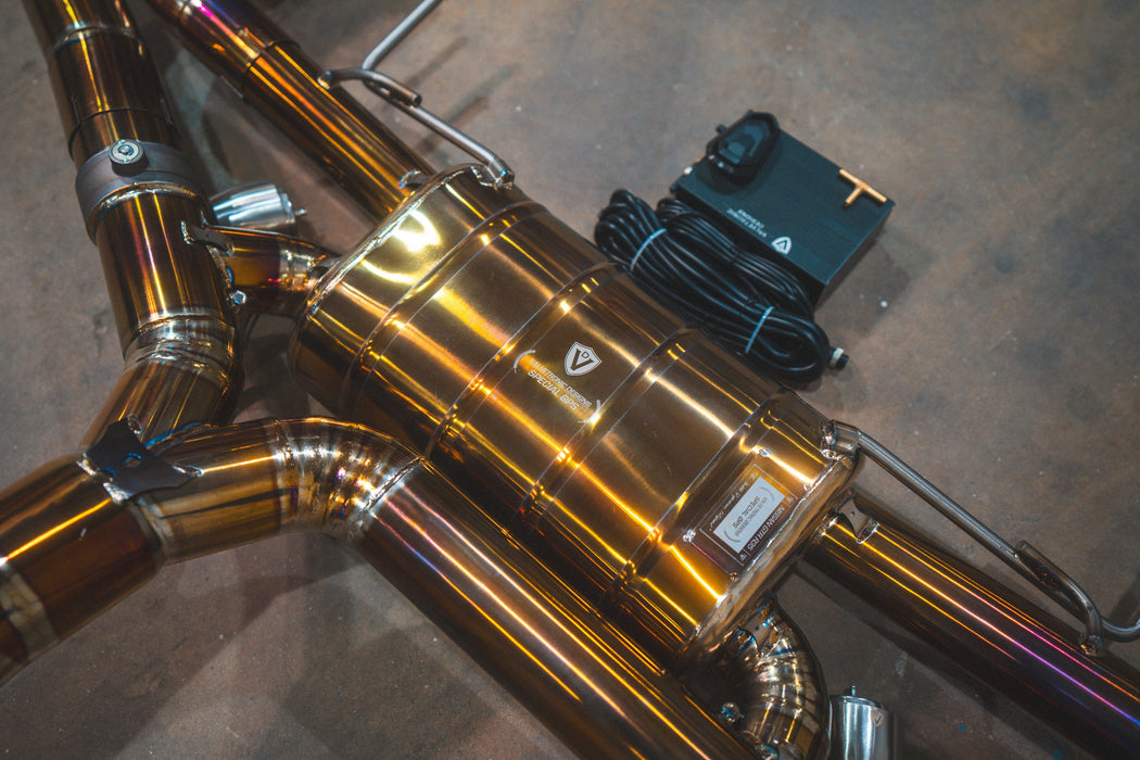 Nissan GTR R35 Valved Sport Exhaust System - Valvetronic Exhaust