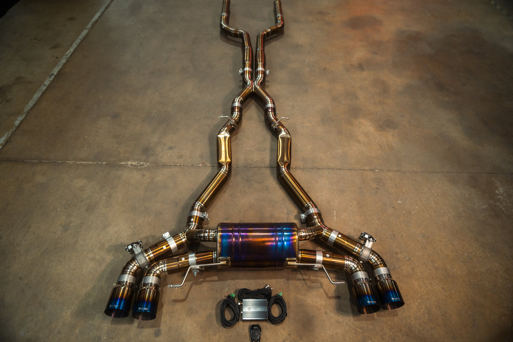 BMW M8 Valved Sport Exhaust System (F91,F92,F93) - Valvetronic Exhaust