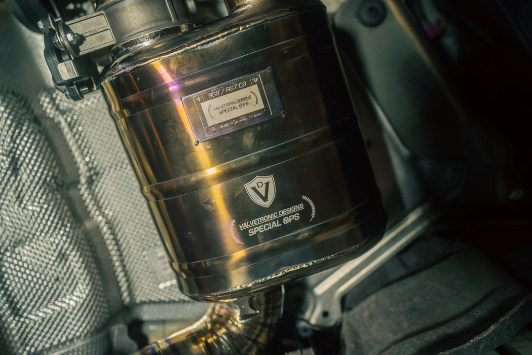 Système d'échappement sport à soupapes Valvetronic pour Audi RS6/RS7 C8