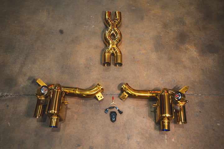 Ferrari GTC4 Lusso Valved Exhaust system - Valvetronic Exhaust