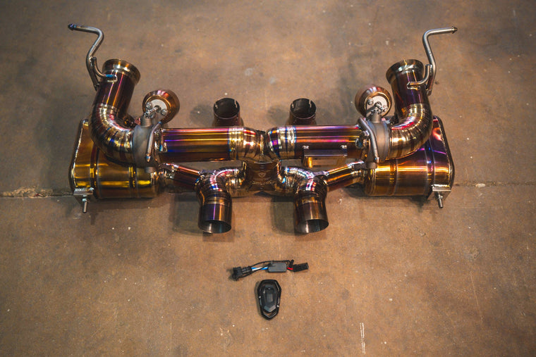 Ferrari 458 Italia Valved Sport Exhaust System - Valvetronic Exhaust