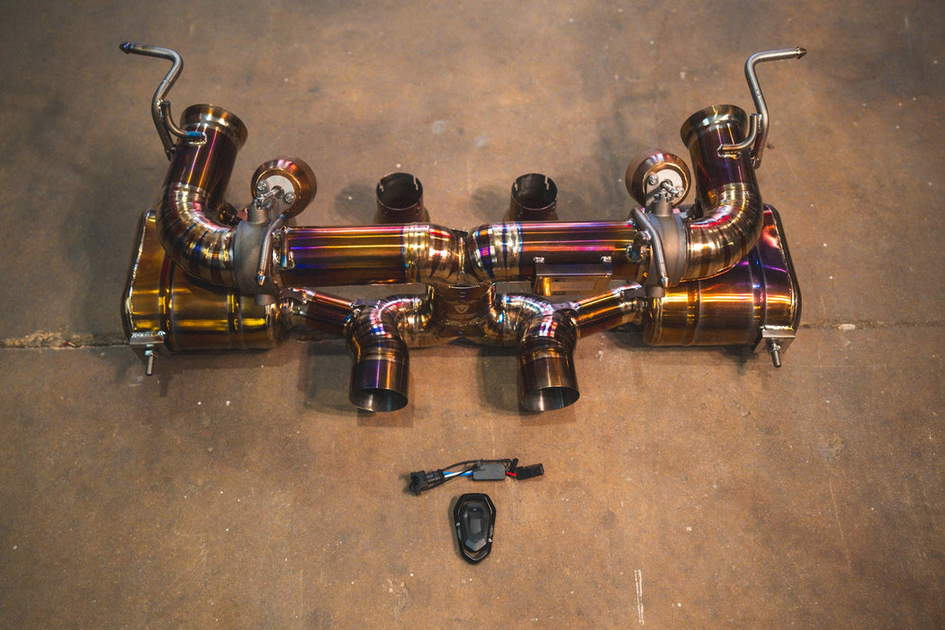 Ferrari 458 Italia Valved Sport Exhaust System - Valvetronic Exhaust