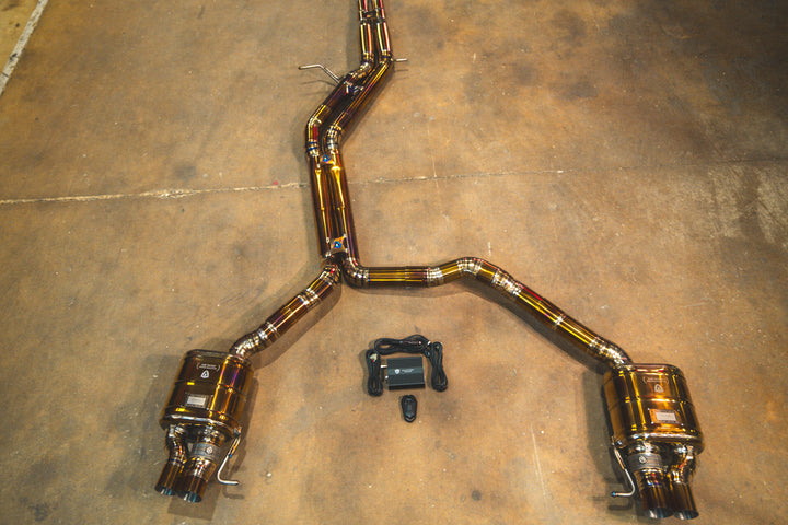 Système d'échappement sport à soupapes pour Audi RS6 / RS7 C7 - Échappements Valvetronic