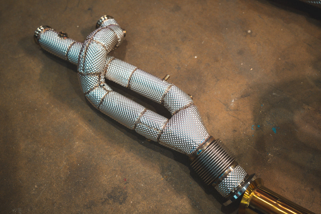 Lamborghini Aventador SVJ/Ultimae Valved Sport Exhaust System - Valvetronic Exhaust