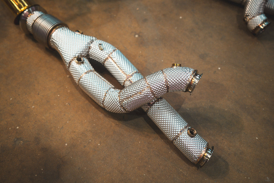 Lamborghini Aventador SVJ/Ultimae Valved Sport Exhaust System - Valvetronic Exhaust