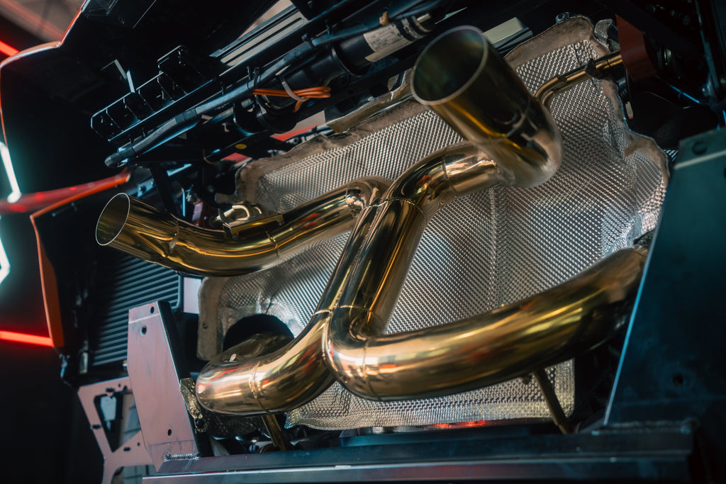 Lamborghini Aventador SVJ/Ultimae Valved Sport Exhaust System - Valvetronic Exhaust