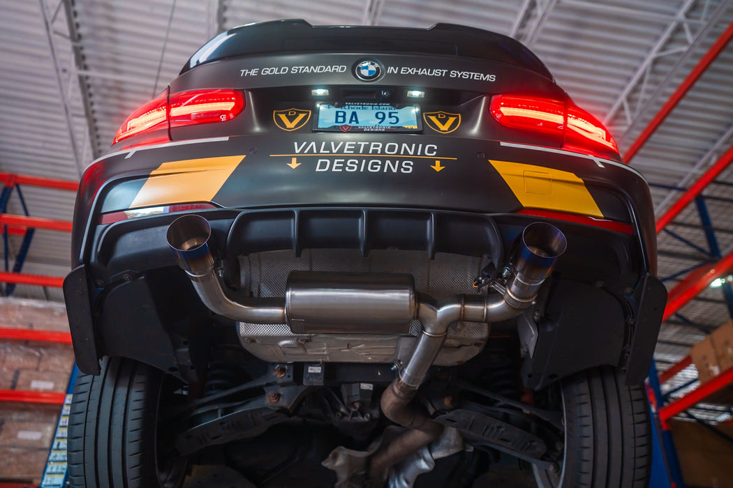 BMW F20 / F30 / F22 / F36 / F32 Valved Sport Exhaust System (Axleback) F chassis - Valvetronic Exhaust
