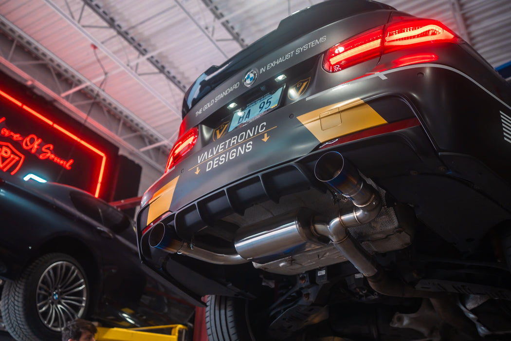 BMW F20 / F30 / F22 / F36 / F32 Valved Sport Exhaust System (Axleback) F chassis - Valvetronic Exhaust
