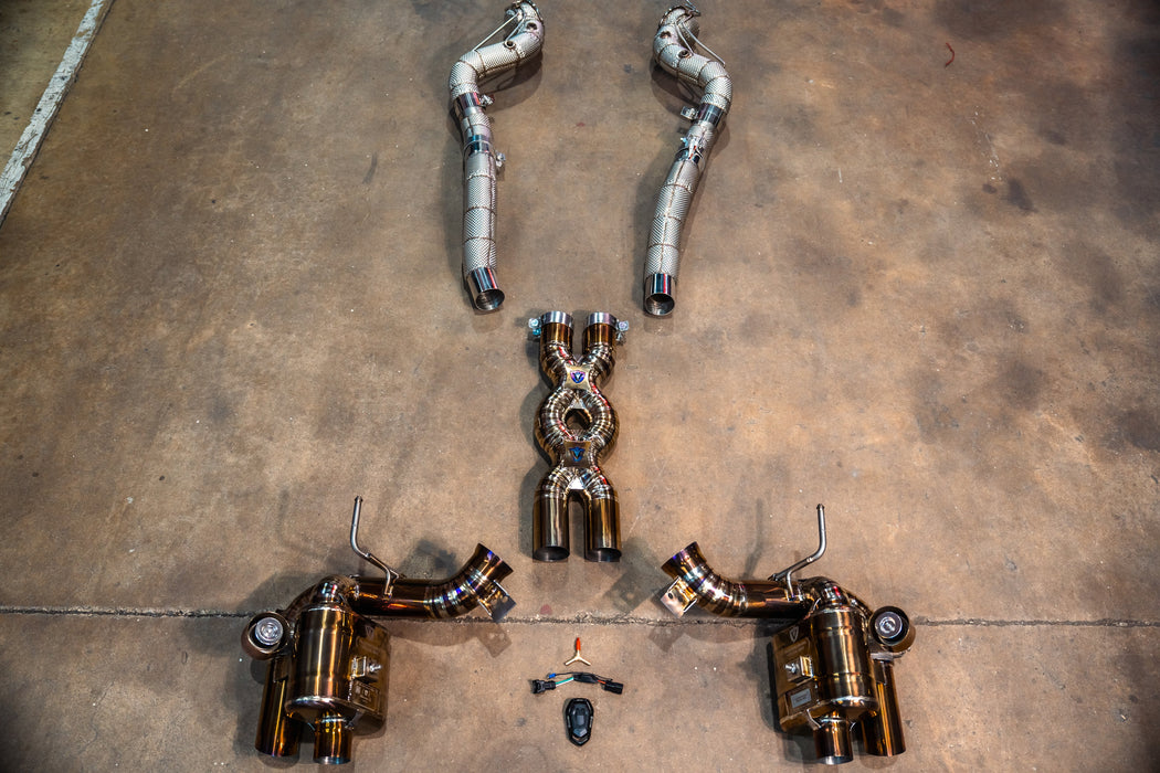 Système d'échappement sport à soupapes pour Ferrari F12 / 812 - Échappements Valvetronic