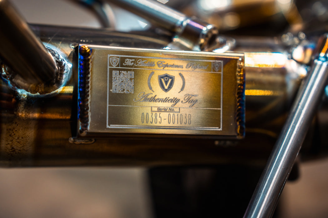 Système d'échappement de course McLaren 765LT F1 - Échappements Valvetronic