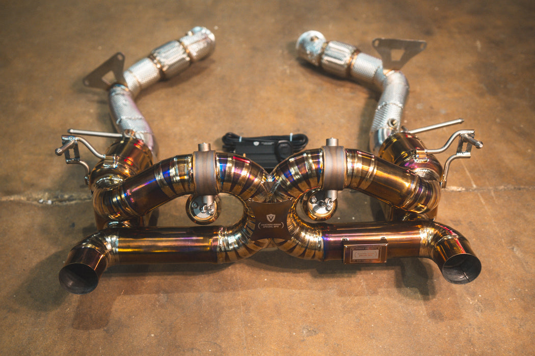 Système d'échappement sport à soupapes pour Ferrari 488 GTB - Échappements Valvetronic