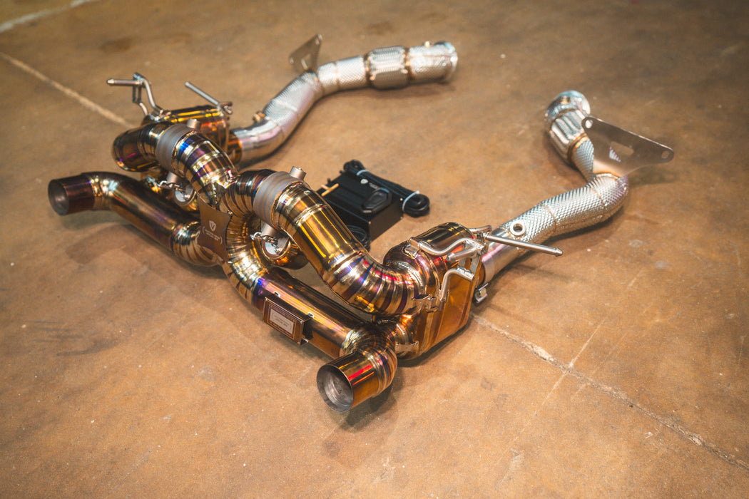 Système d'échappement sport à soupapes pour Ferrari 488 GTB - Échappements Valvetronic