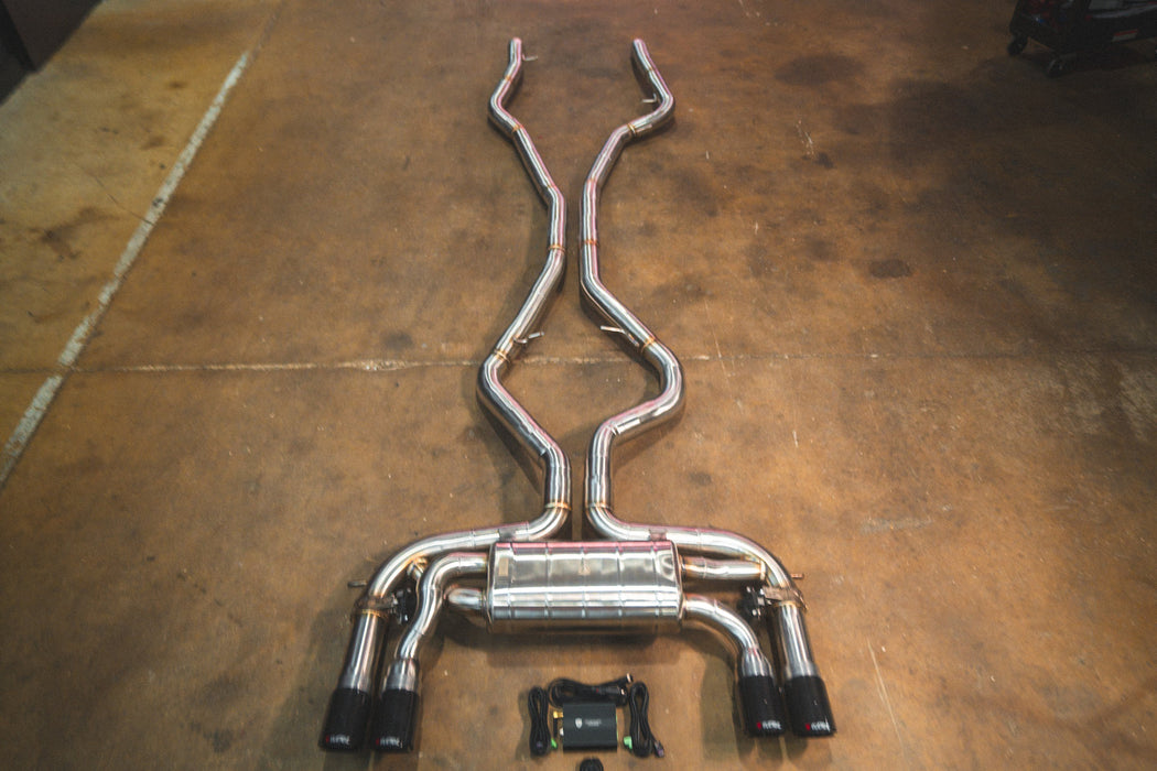 BMW X5M / X6M Valved Sport Exhaust System (F85 / F86) - Valvetronic Exhaust