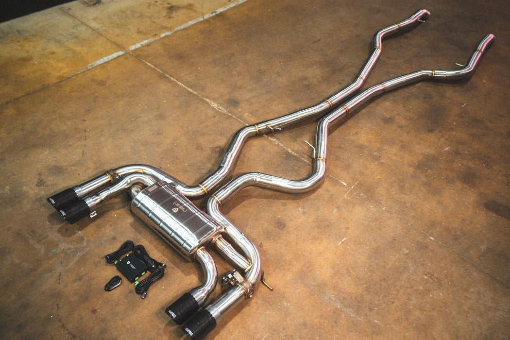 BMW X5M / X6M Valved Sport Exhaust System (F85 / F86) - Valvetronic Exhaust