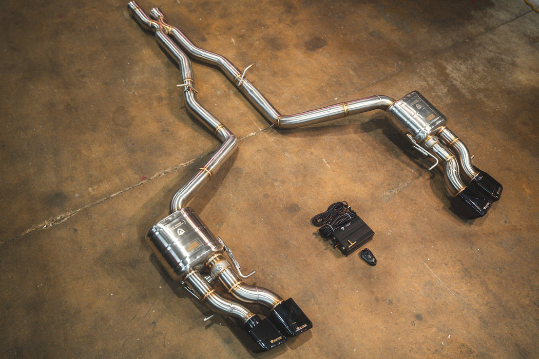 Mercedes W218 CLS63 AMG Valved Sport Exhaust System - Valvetronic Exhaust