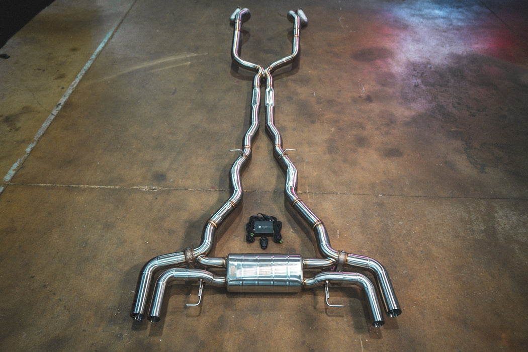 Alpina B8 / BMW G16 M850i Valved Sport Exhaust System - Valvetronic Exhaust